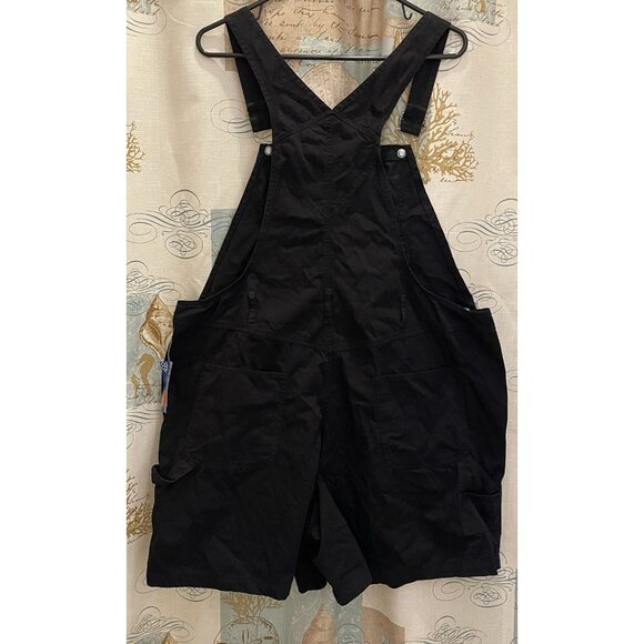 NWT VTG 90s Disney Pooh Tigger Black Short Overalls Women’s 22W Plus Collector - Picture 10 of 16
